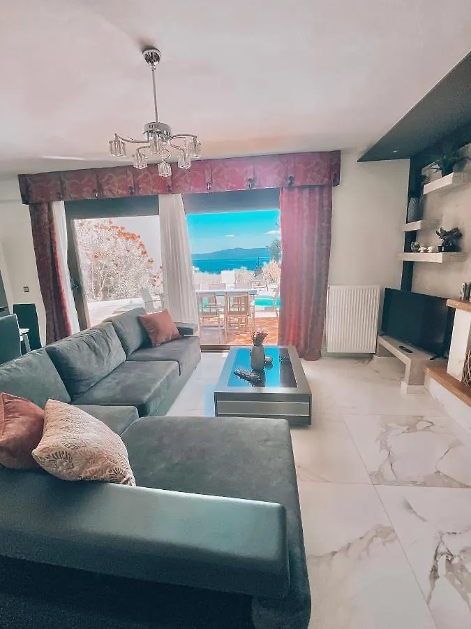 Earthy Boutique Luxurious House -Marble Luxury House Villa Paliouri Holiday home