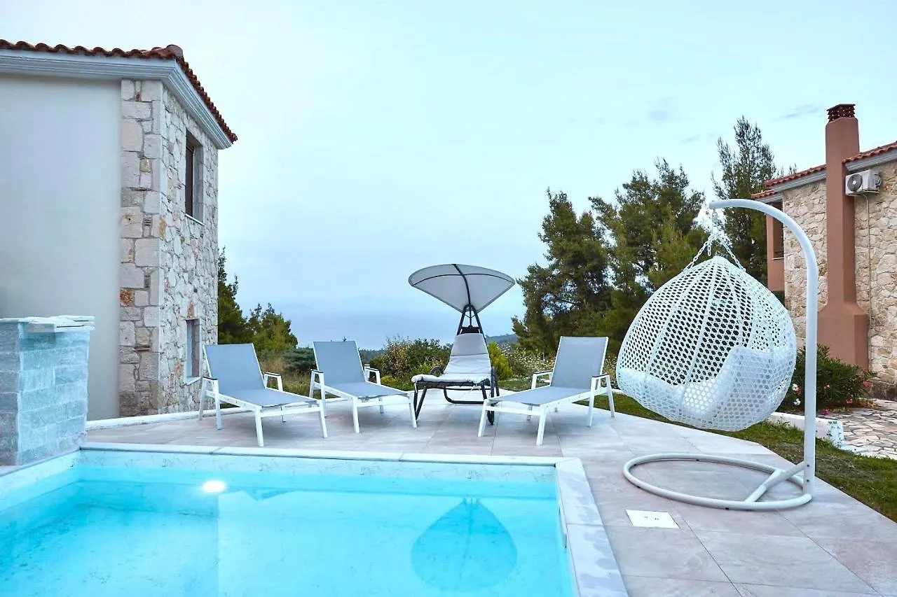 Earthy Boutique Luxurious House -Marble Luxury House Villa Paliouri Greece